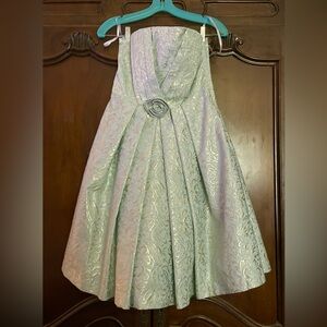 Vintage BETSEY JOHNSON Does 50's Sparkling Brocade Cocktail Dress Sz 6